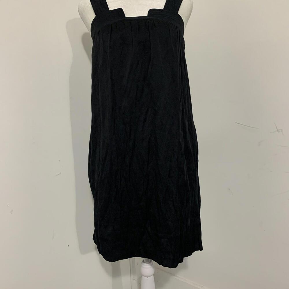 Vertigo Paris Feminine Babydoll Black‎ Dress Lined NWOT Modest Small Girlie